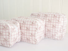 Pony Parlor | Large Cosmetic Pouch (Pink) thumbnail 5