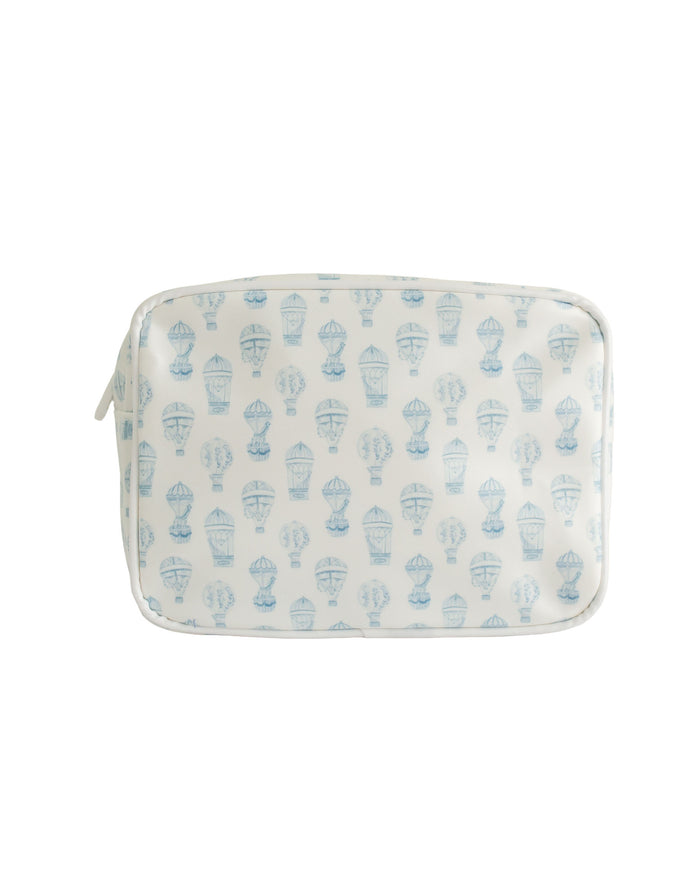 Little Explorer | Small Cosmetic Pouch (Blue)