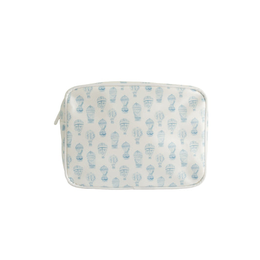 Little Explorer | Small Cosmetic Pouch (Blue)