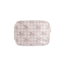 Pony Parlor  | Small Cosmetic Pouch (Pink) thumbnail 1