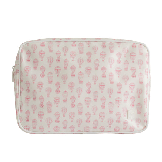 Little Explorer | Large Cosmetic Pouch (Pink)