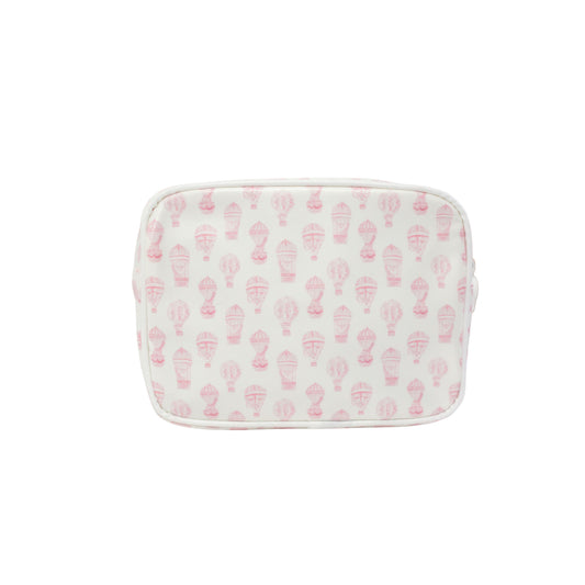 Little Explorer | Small Cosmetic Pouch (Pink)
