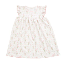 Pink Posies | Flutter Sleeve Dress thumbnail 1