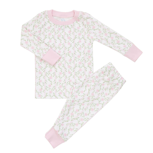 Rosy Trellis | Long Pajamas