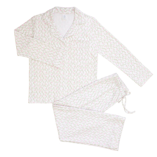 Rosy Trellis | LS Long Pajama Set (Women's)