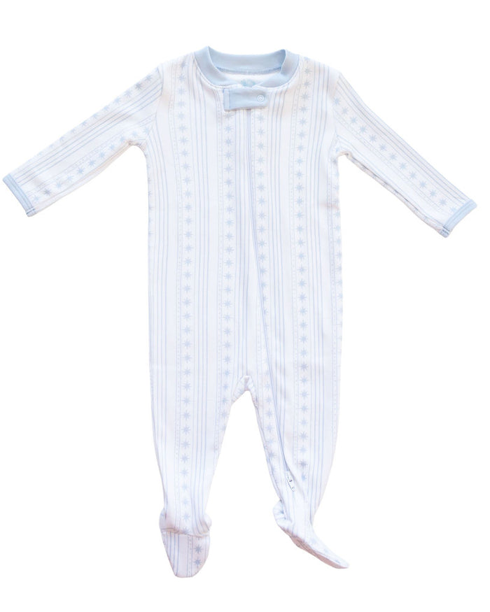 Starlight Stripes | Footie (Blue) (Pre-Order)
