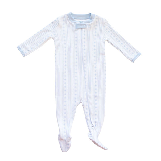 Starlight Stripes | Footie (Blue) (Pre-Order)