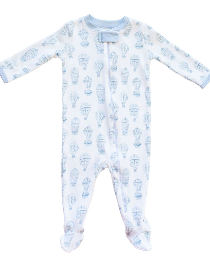 Little Explorer | Footie (Blue)