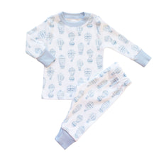 Little Explorer | Baby Long Pajamas (Blue) thumbnail 1