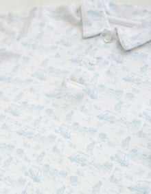 Fairway Toile | Polo (Blue) thumbnail 2