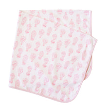 Little Explorer | Pink Receiving Blanket thumbnail 1