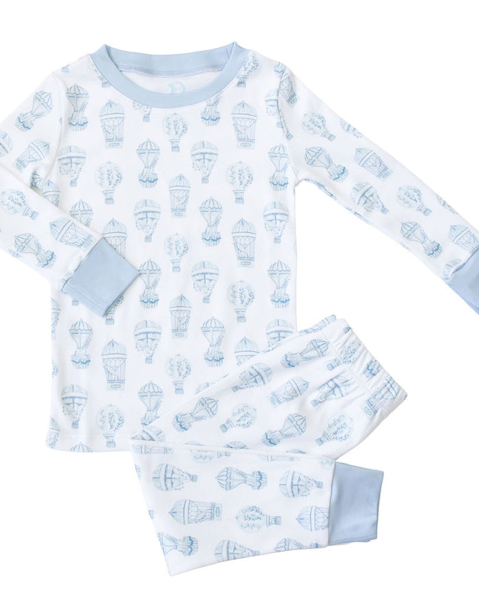 Little Explorer | Long Pajamas (Blue)