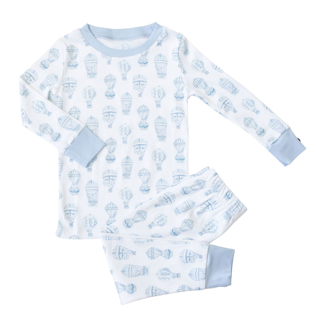 Little Explorer | Long Pajamas (Blue)