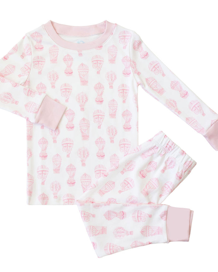 Little Explorer | Long Pajamas (Pink)