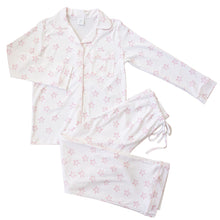 Celestial Linework | LS Long Pajama Set (Pink Women's) thumbnail 1