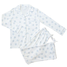 Celestial Linework | LS Long Pajama Set (Blue Women's) thumbnail 1