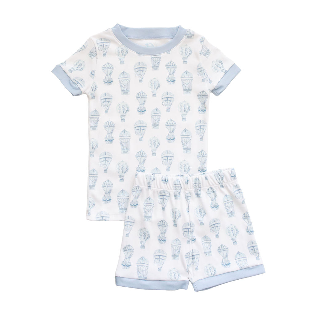 Little Explorer | Short Pajamas (Blue)