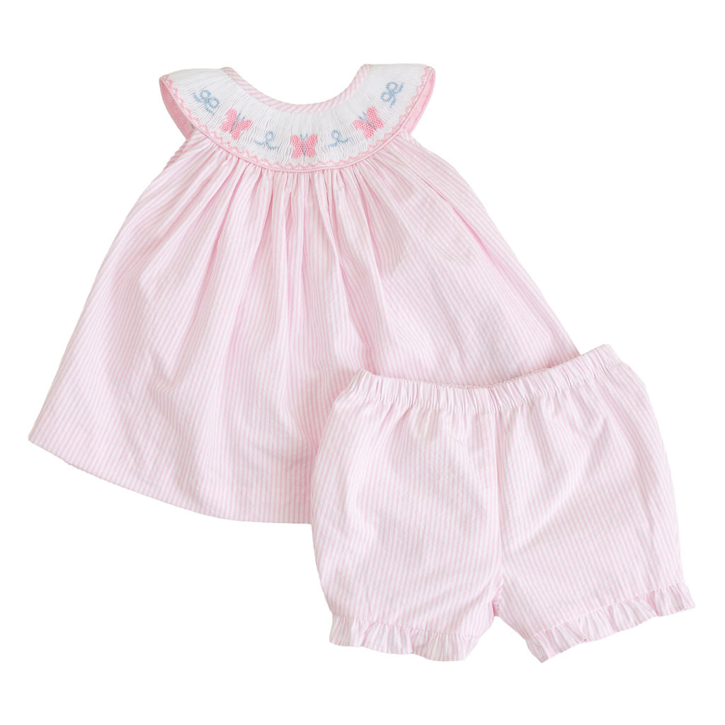 Petite Flutter | Sleeveless Bloomer Set