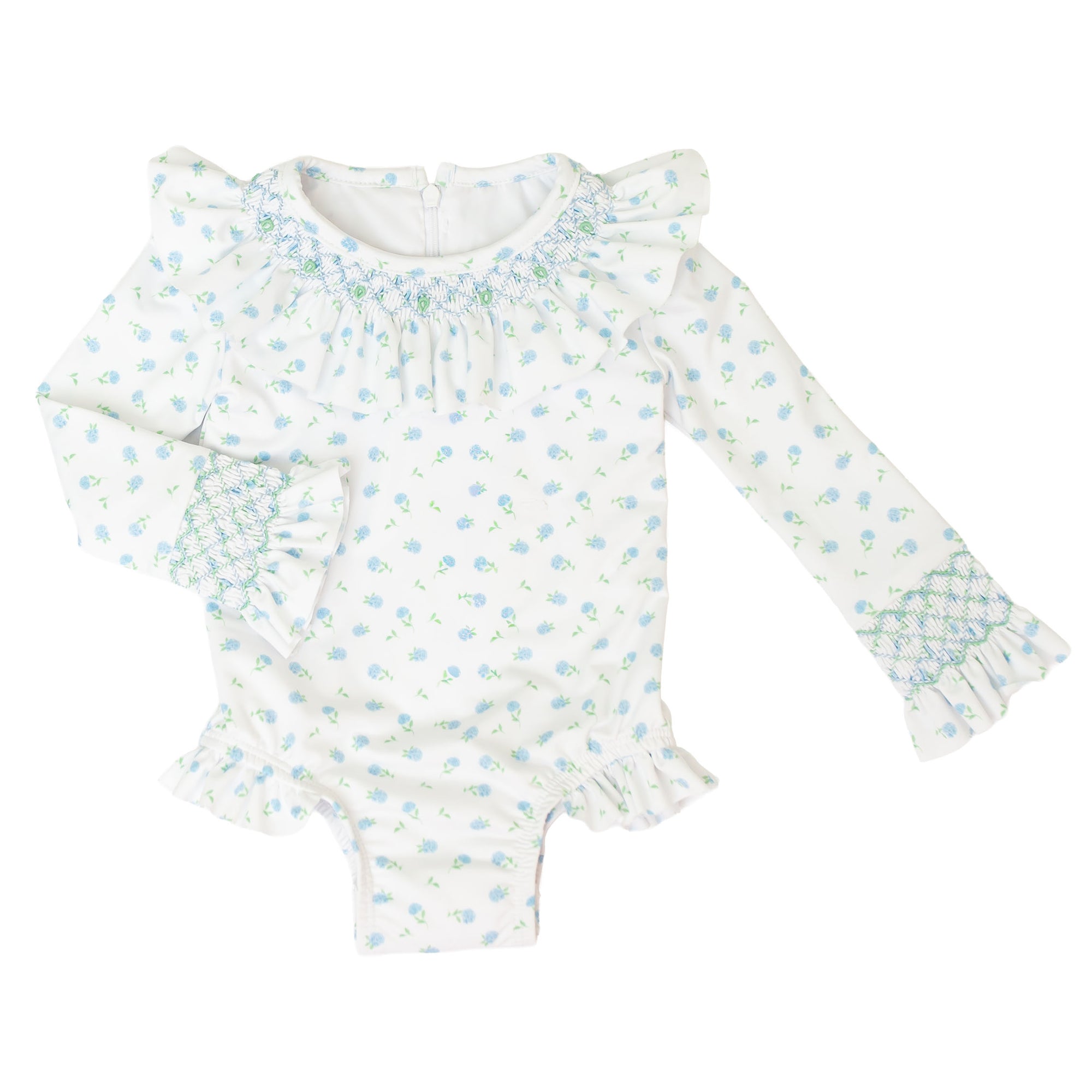 Coastal Blooms | Long Sleeve One Piece