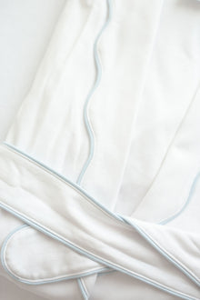 White/Blue Scalloped | Robe (Women's) thumbnail 3