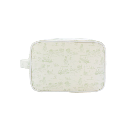 Fairway Toile | Dopp Bag (Green)
