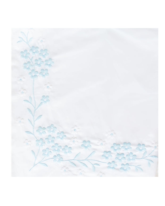 Little Blossom | Crib Sheet (Blue)