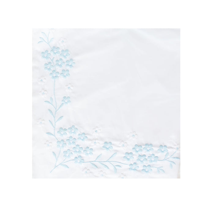 Little Blossom | Crib Sheet (Blue)