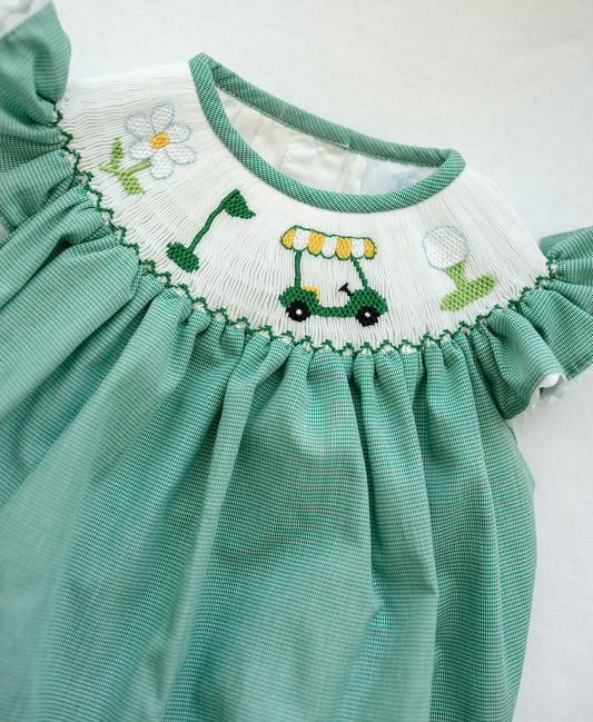 Little Golfer | Flutter Sleeve Bubble