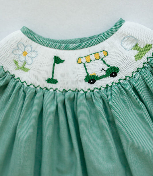 Little Golfer | Flutter Sleeve Dress