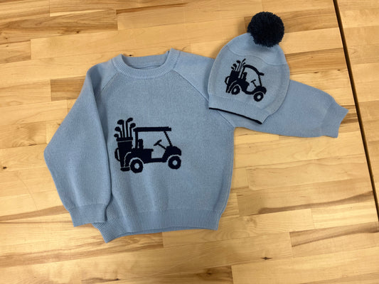 2T Sweater + Beanie