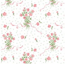 Pink Posies | Flutter Sleeve Bubble thumbnail 2