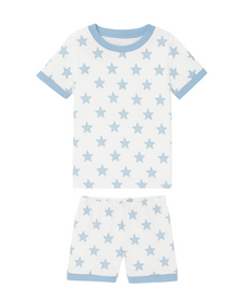 Celestial Linework | Short Pajamas (Blue) thumbnail 1