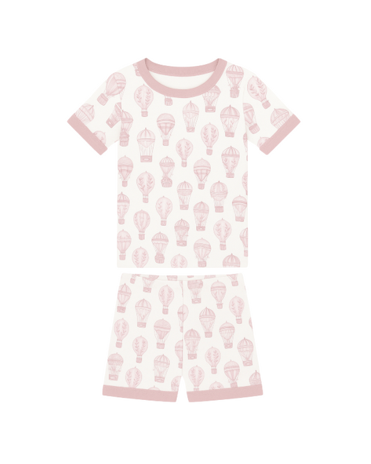 Little Explorer | Short Pajamas (Pink)