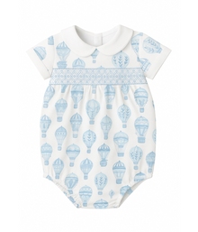 Little Explorer | Short Sleeve Smocked Bubble thumbnail 1