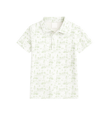 Fairway Toile | Polo (Green) thumbnail 1