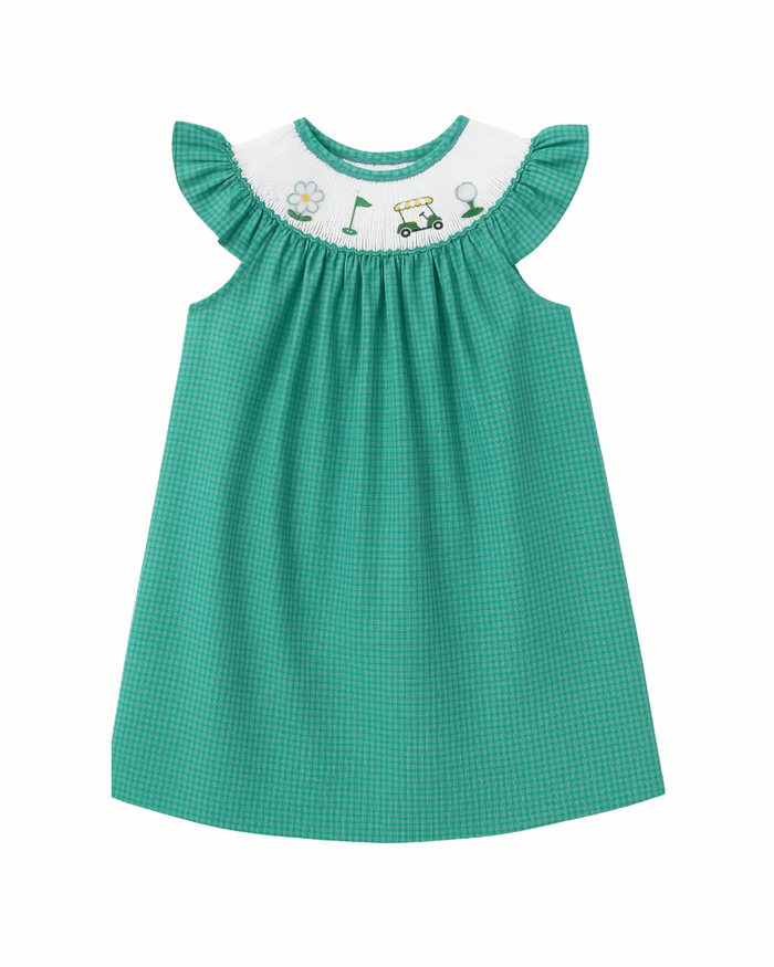 Little Golfer | Flutter Sleeve Dress