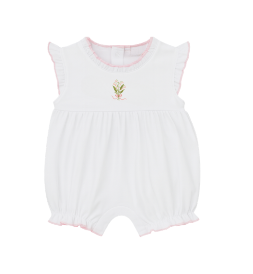 Petunia | Flutter Sleeve Romper