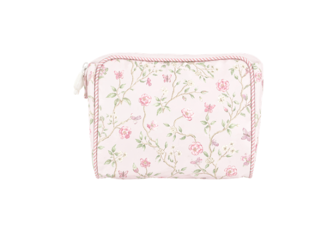 Pink Bird | Small Essentials Bag