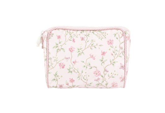 Pink Bird | Small Essentials Bag