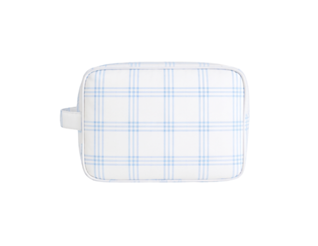 Blue Lattice | Dopp Bag