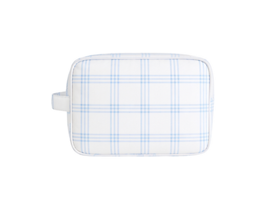Blue Lattice | Dopp Bag