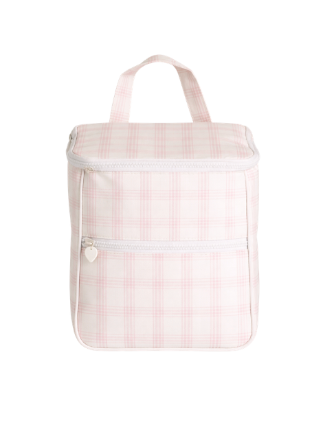 Pink Lattice | Lunch Bag