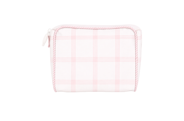 Pink Lattice | Small Essentials Bag