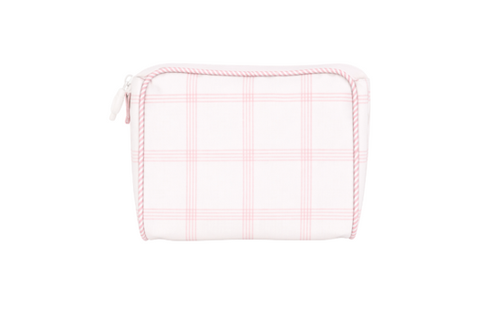 Pink Lattice | Small Essentials Bag