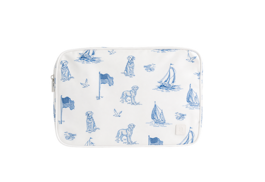 Salty Dog | Large Cosmetic Pouch