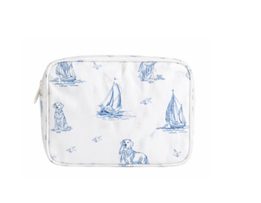 Salty Dog | Small Cosmetic Pouch