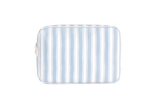Blue Stripe | Large Cosmetic Pouch