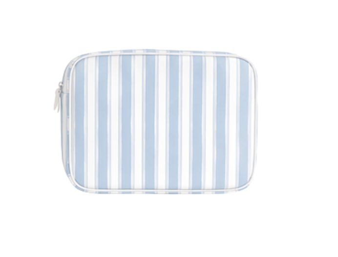 Blue Stripe | Small Cosmetic Pouch