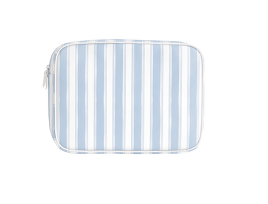 Blue Stripe | Small Cosmetic Pouch