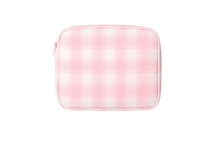 Pink Plaid | Small Cosmetic Pouch thumbnail 1
